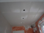 Stucplafond glad afgewerkt